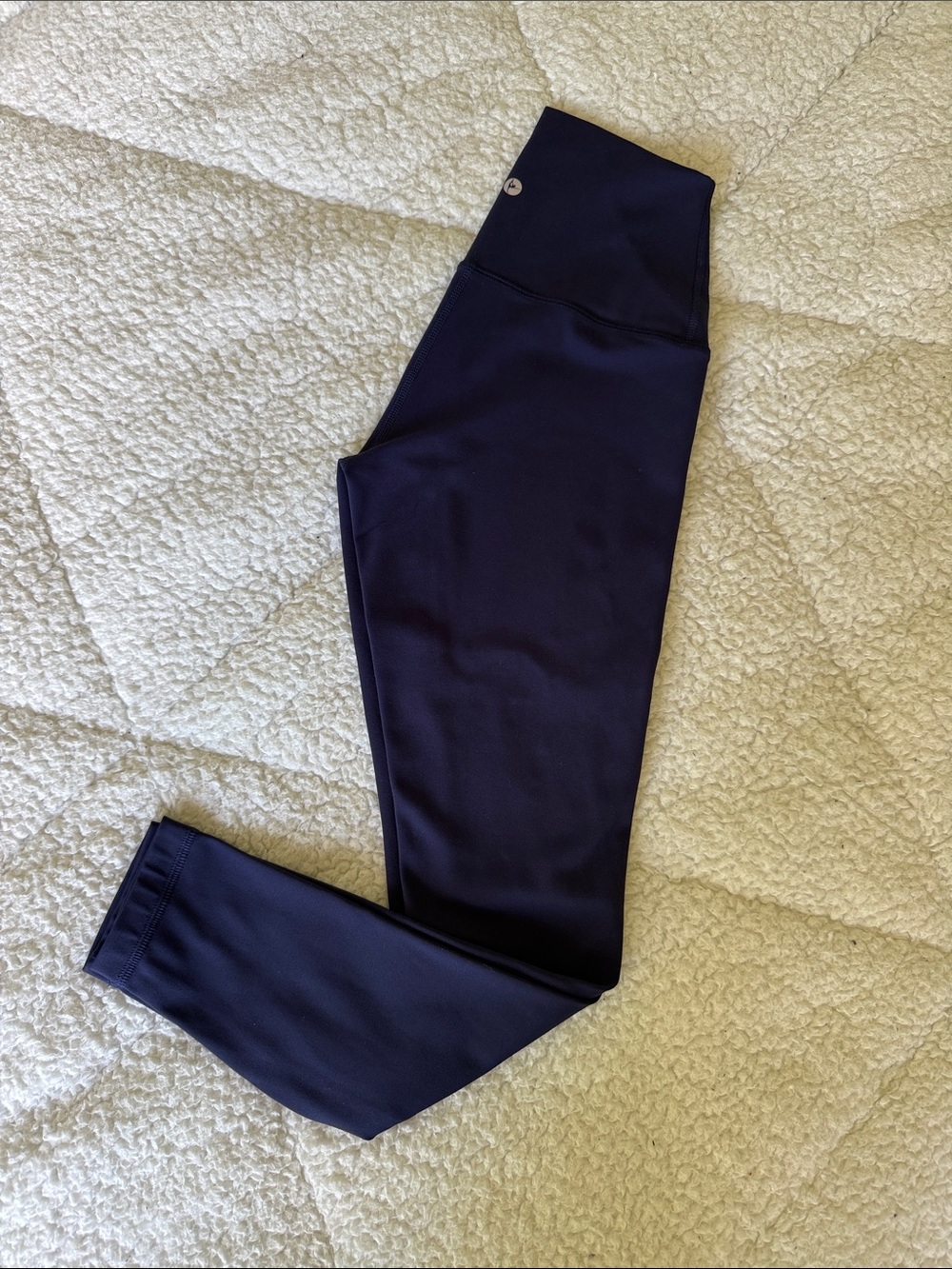 90 Degree By Reflex Navy High-Waist Leggings